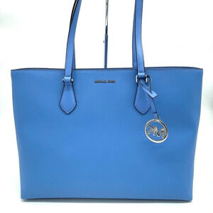 Michael Kors Bag Large Sheila Mf Tote Bag South Pacific Blue
